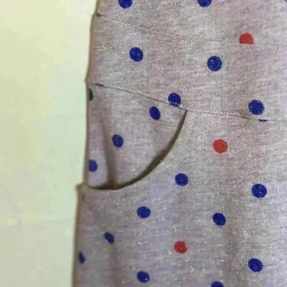 American Girl | Sparkle Purple Polka dot "Recess Ready" Tunic Dress | Size 10 - Picture 5 of 11